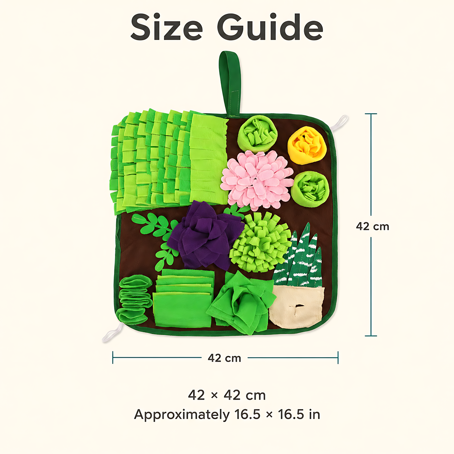 Colorful Sniff & Seek Pet Activity Mat